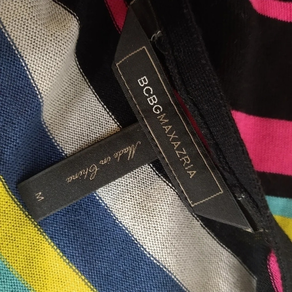 𝅺bcbg Colorful Knitted Dress EUC 💗 - Picture 6 of 9